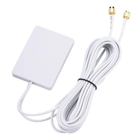 Antenne Amplificatrice Signal 4G LTE 28dbi pour Routeur Mobile Huawei E398 avec Connecteur SMA Mâle