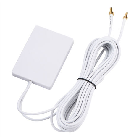 Antenne Amplificatrice Signal 4G LTE 28dbi pour Routeur Mobile Huawei E398, Connecteur CRC9 Mâle