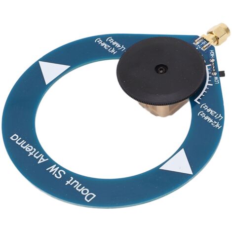 Antenne Boucle Compacte pour Récepteur FM - Amplificateur Signal Radio Ondes Courtes