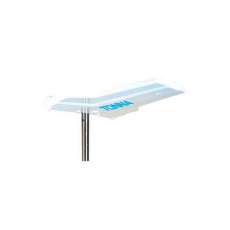 Antenne Caravane VHF UHF FM Tonna 263510 - Gain 24/30 dB - Téléalimentable en 5 à 24 V, Polarisation Horizontale ou Verticale