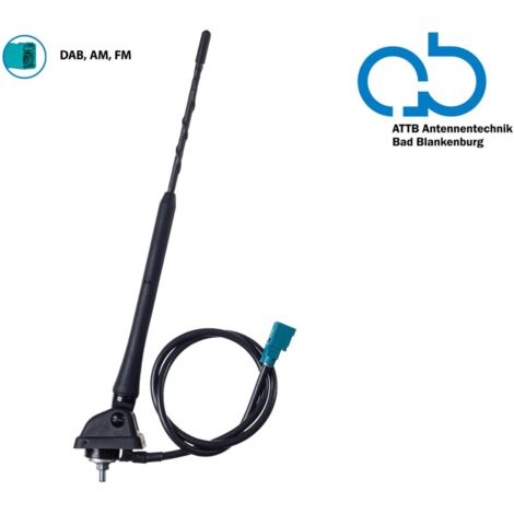 Antenne de toit AM FM 10115 inclinaison compatible DAB+ passive