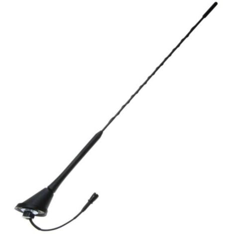Antenne de toit AM FM 16V 41cm 60 HC97 F compatible avec Audi Seat Skoda VW VAG