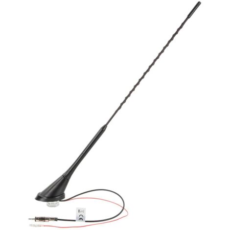 Antenne de toit AM FM inclinaison 56 DIN-m- 12V externe