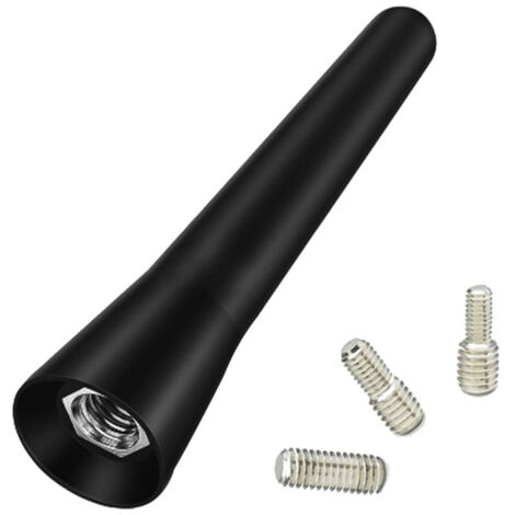 Antenne de toit FM/DAB mini de 6,5 cm pour voiture, avec une réception FM/AM/DAB puissante.