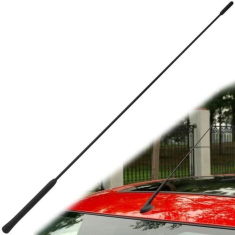 Antenne de toit pour Ford Focus Mondeo Escort Fiesta Transit Connect - Ford - Noir - ABS, métal