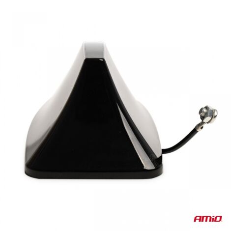 ANTENNE DE VOITURE AM/FM TYPE REQUIN, ADHESIVE ET CABLEE AMIO