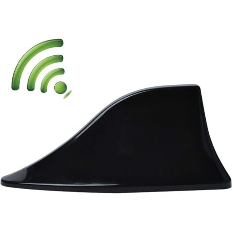 XVX Antenne de Voiture D'aileron de Requin, Antenne Radio Voiture Universelle Antenne Amplificateur avec Base Adhésive Étanche pour Auto SUV Camion Van par
