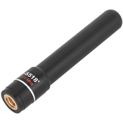 Antenne Double Bande 144/430MHz SMA Mâle HH S518+ Haute Performance pour Radio