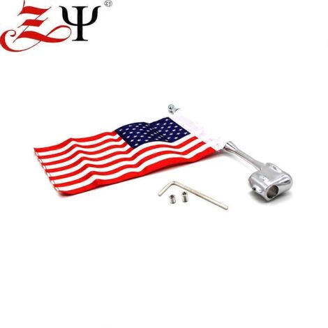 Antenne drapeau décorative avec mât pour porte-bagages arrière Honda Golden Wing GL1800 (États-Unis) - États-Unis