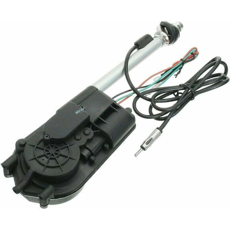Treetalk - Antenne électrique entièrement Automatique, kit de Montage pour antenne fm am Radio pour Voiture de Remplacement pour Aile de Remplacement