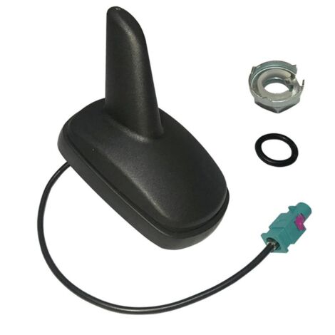 Antenne en forme de requin pour voiture de couleur noir - Accessoire de modification pour signal radio