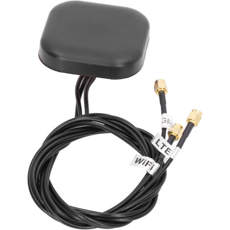 Antenne Externe 4G/3G Triple Combo avec GPS et WiFi, Étanche IP67, pour Réseaux Mobiles et IoT