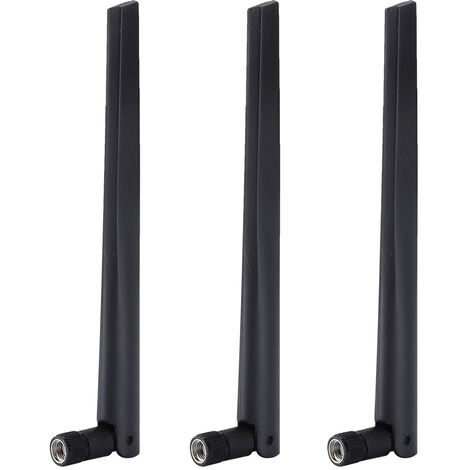 2 pièces Petite antenne Wifi Double Bande 2.4ghz 5.8ghz Rp Sma Antenne Pour  Pc Ordinateur de Bureau Pcie Carte Caméra de Sauvegarde Sans Fil