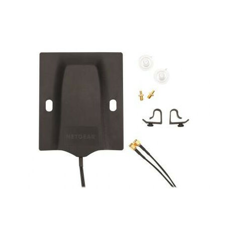 Antenne externe NETGEAR 6000451 MIMO omnidirectionnelle plate 2,5 dBi 5G/4G/3G TS-9/SMA Noir