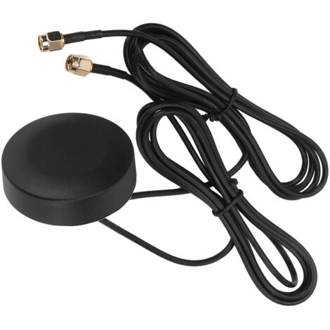 Antenne GPS 4G étanche avec sortie centrale et boîtier rond GPSJG004 pour extérieur