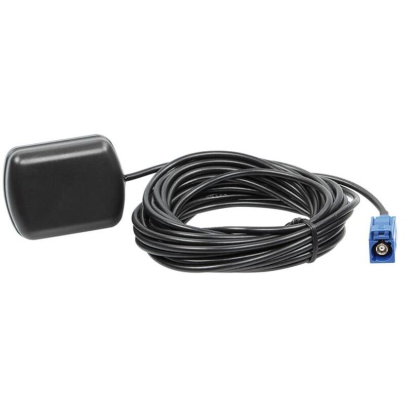 Antenne GPS magnetique interieure - Fakra F Cable 5m RNS Navi RNS-E Alimentation fantome GPS 3.5V