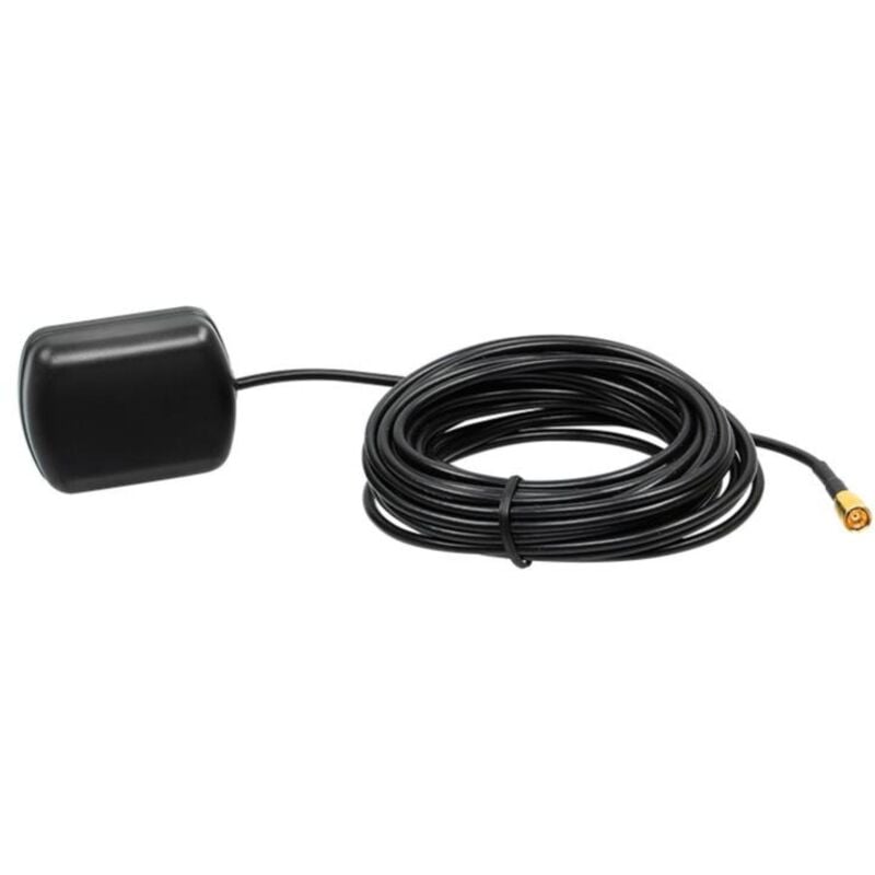 Antenne GPS magnetique interieure - SMB F cable 5m MSD NAVI RNS-D Alimentation fantome GPS 3.5V