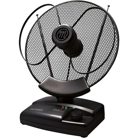 Antenne Interna Par Tv Banda Uhf-Vhf-Fm Metronic