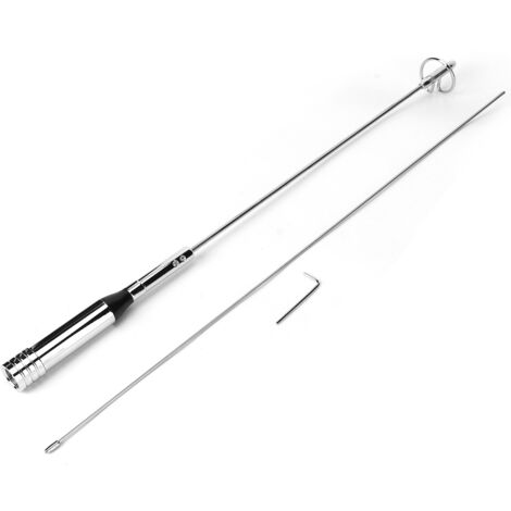 Antenne mobile bibande UHF NL-770RL pour talkie-walkie (connecteur mâle).-AquaForge