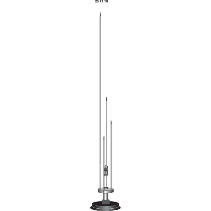 Antenne mobile pour talkie-walkie Albrecht 61680 SKY-SCAN Mag 1300 A39990