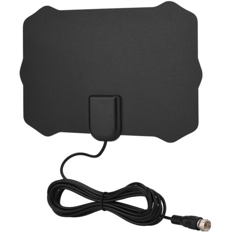 Antenne Numérique HD 25db pour Téléviseur, Amplificateur Signal VHF UHF, Récepteur TV Numérique Compact