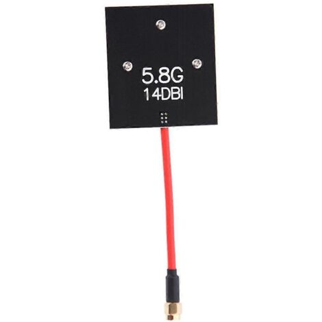 Antenne panneau à gain élevé FPV 5,8 GHz 14 dBi pour Phantom/émetteur ()--