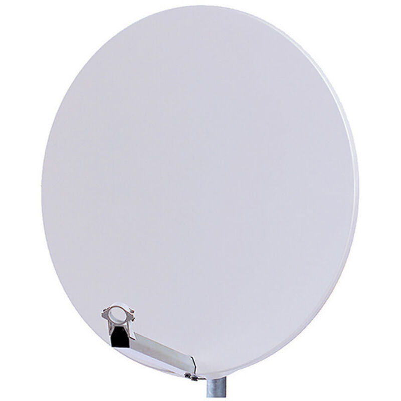 Parabole fibre 90cm blanche sans lnb Servimat FIB90