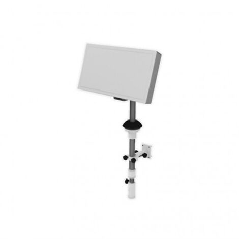 Antenne parabolique plate CAMP 38 – Réception 33.7 dB à 12.75 GHz – Installation facile pour camping-car et caravane – Design discret – Selfsat