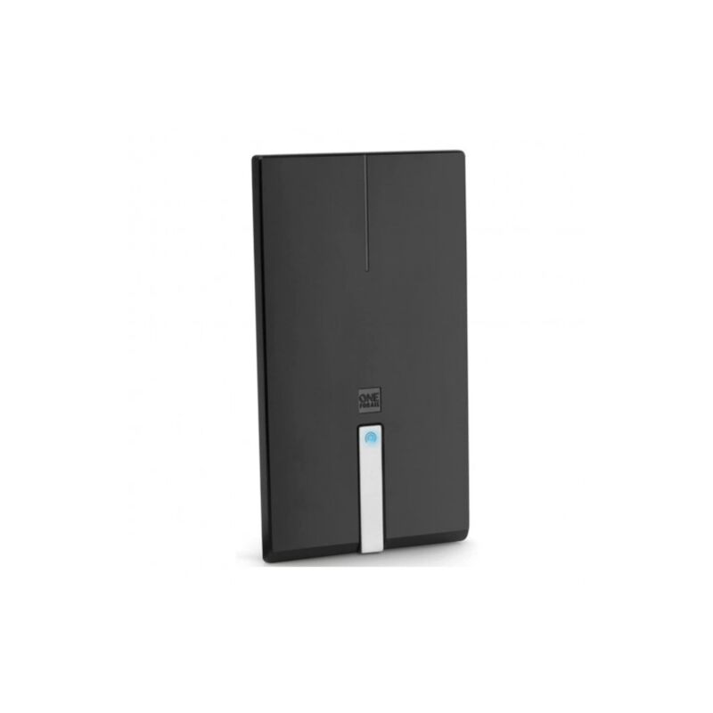 One For All - Antenne tv tnt DVB-T/T2 dab+ Intérieure Amplifiée full hd SV9425 - Gain 45dB, Filtre 4G/LTE, Contrôle du Gain, Multi-position