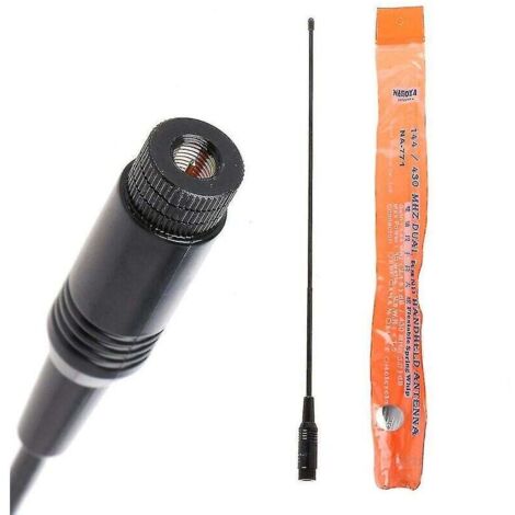 Antenne pour talkie-walkie double bande Na-771 Baofenguv-5r, antenne Radio portative