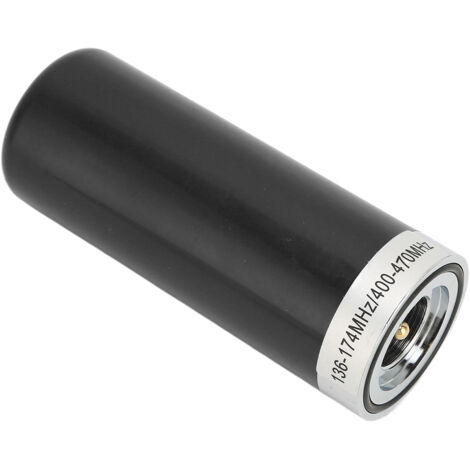 Antenne Radio Double Bande VHF UHF 136‑174MHz 400‑470MHz pour Véhicule, Compacte et Noire