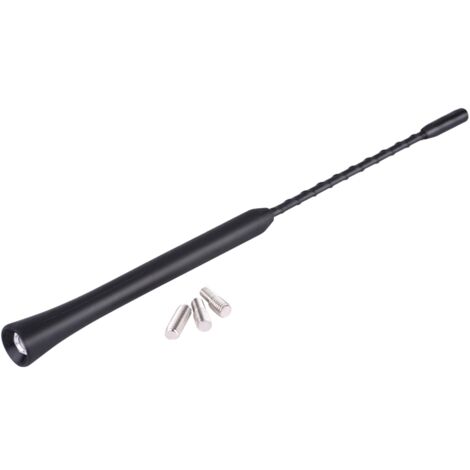 Antenne Radio FM aérienne universelle de remplacement de voiture de 9 pouces, Anti-bruit, avec vis
