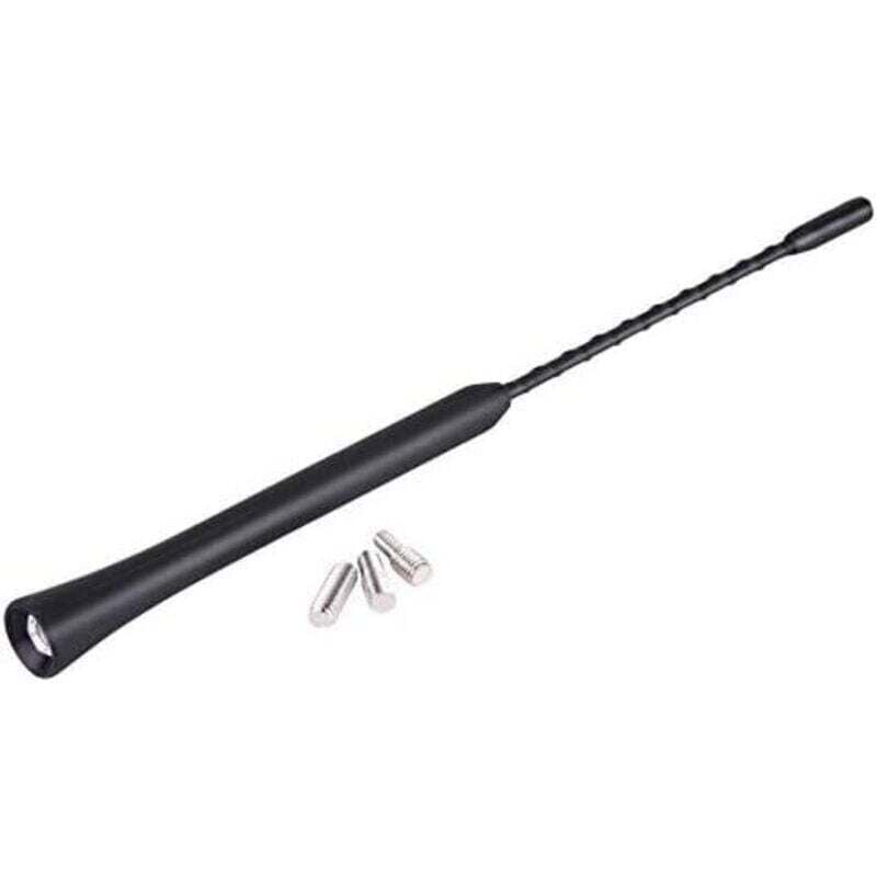 Image of Antenne Radio FM Universelle 9 Pouces Anti-Bruit Remplacement Voiture avec Vis