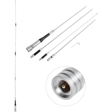 Antenne Radio Haute Performance 144/430 MHz UHF, Anti-Corrosion et Étanche pour Radio Amateur