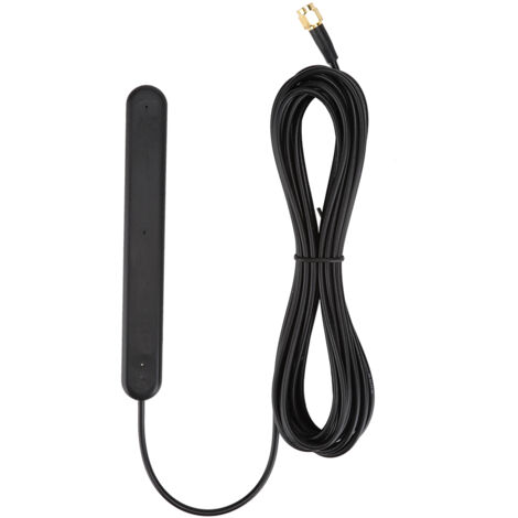 Antenne Radio Numérique DAb 5M SMA 20dB 5V 15mA avec Support Adhésif pour Installation Facile
