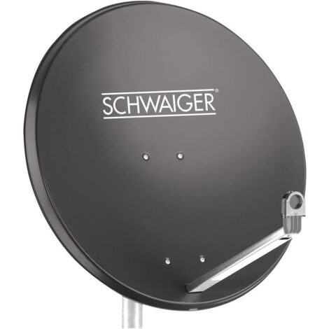 Antenne SAT 75 cm Schwaiger SPI998.1 Réflecteur: aluminium anthracite