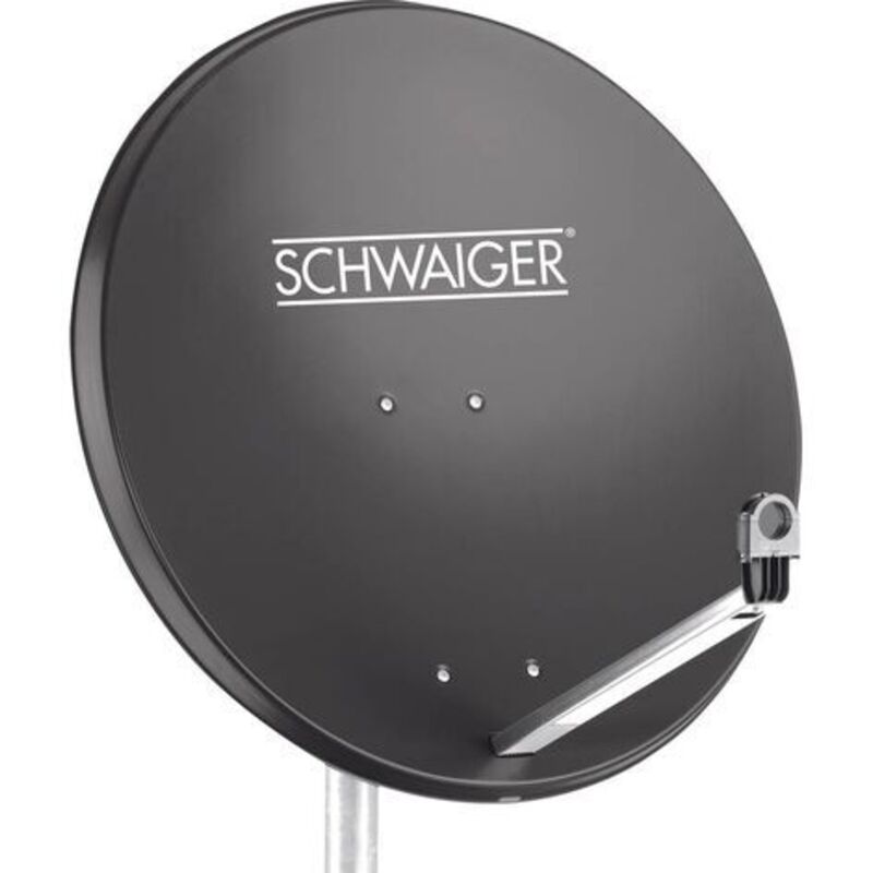 Antenne SAT 80 cm Schwaiger SPI996.1 Réflecteur: acier anthracite