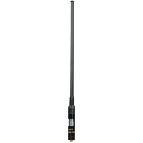 Antenne Souple pour Talkie-Walkie Bande Double 144/430MHz SMAF UHF VHF