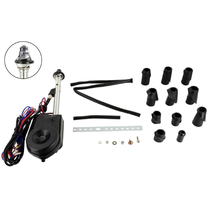 Adnauto - Antenne telescopique am-fm automatique Chrome