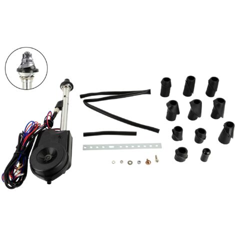 Antenne telescopique AM-FM automatique Chrome