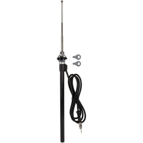 Antenne telescopique AM FM universelle passive chrome D29mm