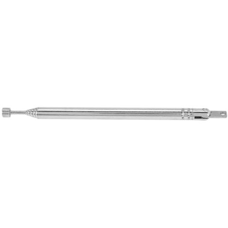 Antenne télescopique de remplacement 39 cm à 6 sections pour radio et télévision