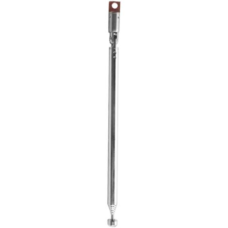 Antenne télescopique de remplacement de 49 cm (19,3 pouces) à 6 sections pour radio et télévision
