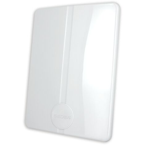Antenne terrestre amplifiée 40dB – Filtre 5G – Faible bruit < 4dB – Fixation sur mât ou mur – Indice IP55 – Dimensions 33,5 x 26 x 8 cm – Sedea