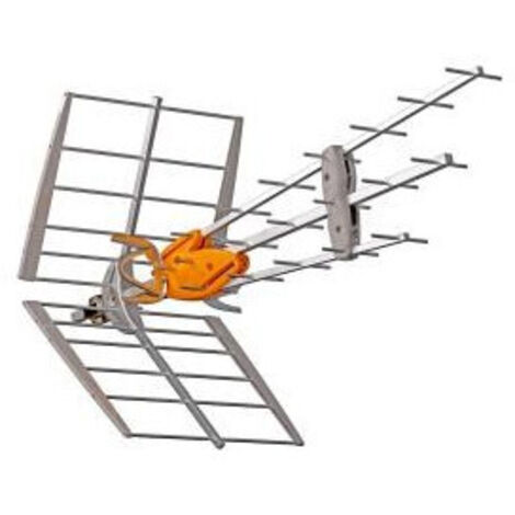 Antenne UHF DAT BOSS 42 dBi – Réception TNT optimale – Système BOSSTech anti-interférences – Installation facile sur mât standard – Televes - C21-48