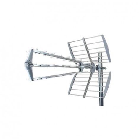 Antenne Trinappe UHF extérieure PREMIUM ST50 21-48 LTE700 - Gain 17,5 dB, Fréquences 470 à 694 MHz