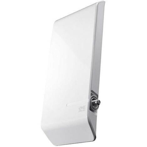 Antenne TV extérieure amplifiée full HD – Filtre 5G – Plastique haute qualité – Réception optimale des chaînes TV – One For All