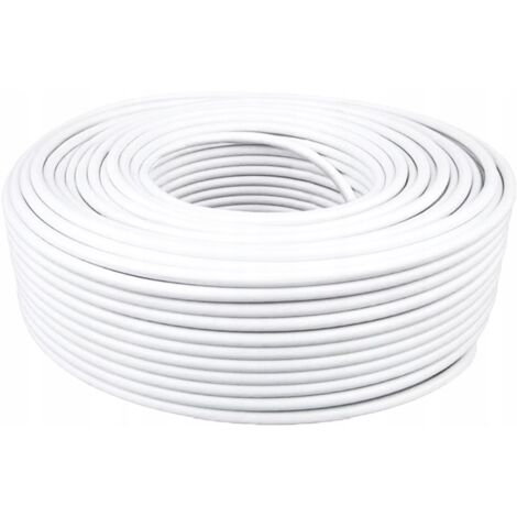 Antenne TV par câble coaxial 6,8 mm², 25 m