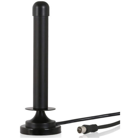 Antenne Tv Portable Pour Voiture Camping-car Suv Bateau Camping-car Dvb-t 25 Dv Avec Aimant