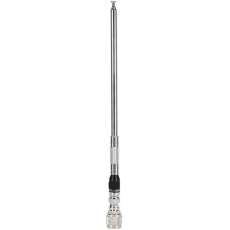 Antenne UHF 400-470 MHz PL259 BNC Gain Élevé Anti-Corrosion Télescopique